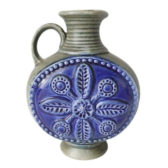 Vintage Mid Century Modern Jasba Pottery Vase Jug Western Germany MCM - Picture 2 of 8